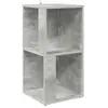 vidaXL Armoire d'angle Gris béton 33x33x67 cm Bois d'ingénierie 809021