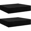 vidaXL Housses de salon de jardin 2 pcs 12 oeillets 250x250x70 cm