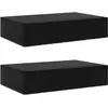 vidaXL Housses de salon de jardin 2 pcs 12 oeillets 325x205x70 cm