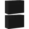 vidaXL Housses meubles de jardin 2 pcs 6 oeillets barbecue 180x80x125cm