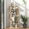 vidaXL Bibliothèque Chêne sonoma 48x25,5x140 cm Aggloméré