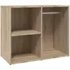 vidaXL Armoire de dressing Chêne Sonoma 80x40x65 cm Bois d'ingénierie