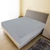 vidaXL Drap-housse Jersey Gris 160x200 cm Coton