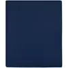 vidaXL Drap-housse Jersey Bleu marine 160x200 cm Coton