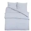 vidaXL Ensemble de housse de couette Gris 140x200 cm Microfibre légère