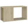 Vidaxl - Meuble tv Chêne sonoma 60x24x32 cm Aggloméré Chêne sonoma