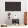 Meuble tv Gris béton 60x24x32 cm Bois d'ingénierie Vidaxl Concrete grey
