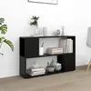 vidaXL Bibliothèque Noir 100x24x63 cm Aggloméré