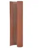 vidaXL Clôture de jardin double face 90x400 cm Marron