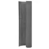 vidaXL Clôture de jardin double face 90x400 cm Gris