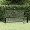 vidaXL But de football de rebondissement 2 en 1 202x104x120 cm Acier