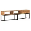 vidaXL Meuble TV 160x30x45 cm Bois d'acacia massif