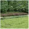 vidaXL Lit surélevé de jardin 600x80x45 cm Acier galvanisé Argenté