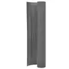 vidaXL Clôture de jardin double face 110x500 cm Gris