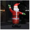 vidaXL Père Noël gonflable avec LED Décoration de Noël IP44 3 m