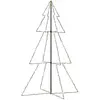 vidaXL Arbre de Noël cône 240 LED d'intérieur/d'extérieur 118x180 cm