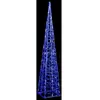 vidaXL Cône lumineux décoratif à LED Acrylique Bleu 120 cm