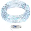 vidaXL Guirlande lumineuse micro LED 40m 400LED blanc froid 8fonctions
