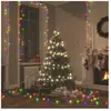 vidaXL Guirlande lumineuse 400 LED Multicolore 40 m 8 effets lumineux