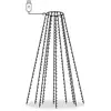 vidaXL Guirlande lumineuse d'arbre de Noël 300 LED Blanc froid 300 cm
