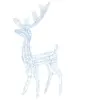 vidaXL Renne de décoration de Noël Acrylique 140 LED 120cm Blanc froid