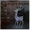 vidaXL Renne de Noël XXL Acrylique 250 LED 180 cm Coloré
