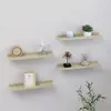 vidaXL Étagères murales 4 pcs chêne sonoma 40x9x3 cm