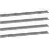 vidaXL Étagères murales 4 pcs Gris 115x9x3 cm