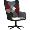 vidaXL Chaise de relaxation Patchwork Tissu