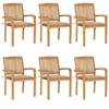 VIDAXL Chaises de jardin - Beige