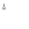 vidaXL Arbre de Noël artificiel pré-éclairé/boules argenté 180 cm PET