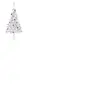 vidaXL Arbre de Noël artificiel pré-éclairé/boules 150 cm 380 branches