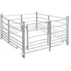 vidaXL Ensemble de bar de jardin 5 pcs Gris