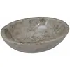 vidaXL Lavabo Gris 53x40x15 cm Marbre