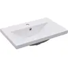 vidaXL Ensemble de meubles de salle de bain Blanc Aggloméré