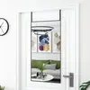 vidaXL Miroir de porte Noir 50x100 cm Verre et aluminium
