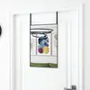 vidaXL Miroir de porte Noir 40x60 cm Verre et aluminium