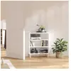 vidaXL Vidaxl Buffet Blanc 57x35x70 Cm Bois D'ingénierie
