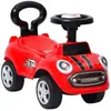 VIDAXL Voiture à pédales Rouge