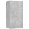 vidaXL Meuble TV Gris béton 30,5x30x60 cm Aggloméré