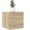 vidaXL Meubles TV muraux 4 pcs Chêne sonoma 30,5x30x30 cm