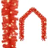 vidaXL VIDAXL Guirlande de No?l avec lumi¿¿res LED 5 m Rouge