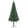 vidaXL Sapin de Noël artificiel d'angle Vert 120 cm PVC