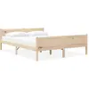 vidaXL Vidaxl Cadre De Lit Sans Matelas Bois Massif De Pin 140x200 Cm