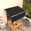 vidaXL Auvent rétractable automatique avec store 3x2,5 m Anthracite
