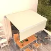 vidaXL Auvent automatique rétractable avec store 4x3 m Crème