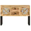 vidaXL Buffet 110x30x74 cm Bois de manguier brut