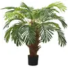 vidaXL Palmier Cycas artificiel avec pot 90 cm Vert