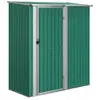 vidaXL Abri de jardin Vert 180,5x97x209,5 cm Acier galvanisé