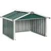 vidaXL Abri tondeuse robot de jardin 92x97x63 cm Acier galvanisé Vert